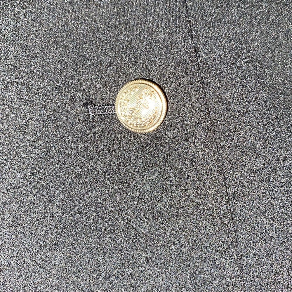 Sale‼️ Calvin Klein Black Pencil Skirt with Gold Buttons - Picture 6 of 7